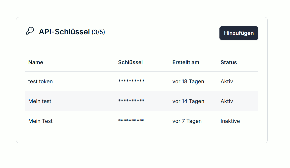 Release 1.4.15.9 – Neue API-Funktion in XPlanung24: Erstellen Sie API-Schlüssel und übertragen Sie Pläne automatisiert